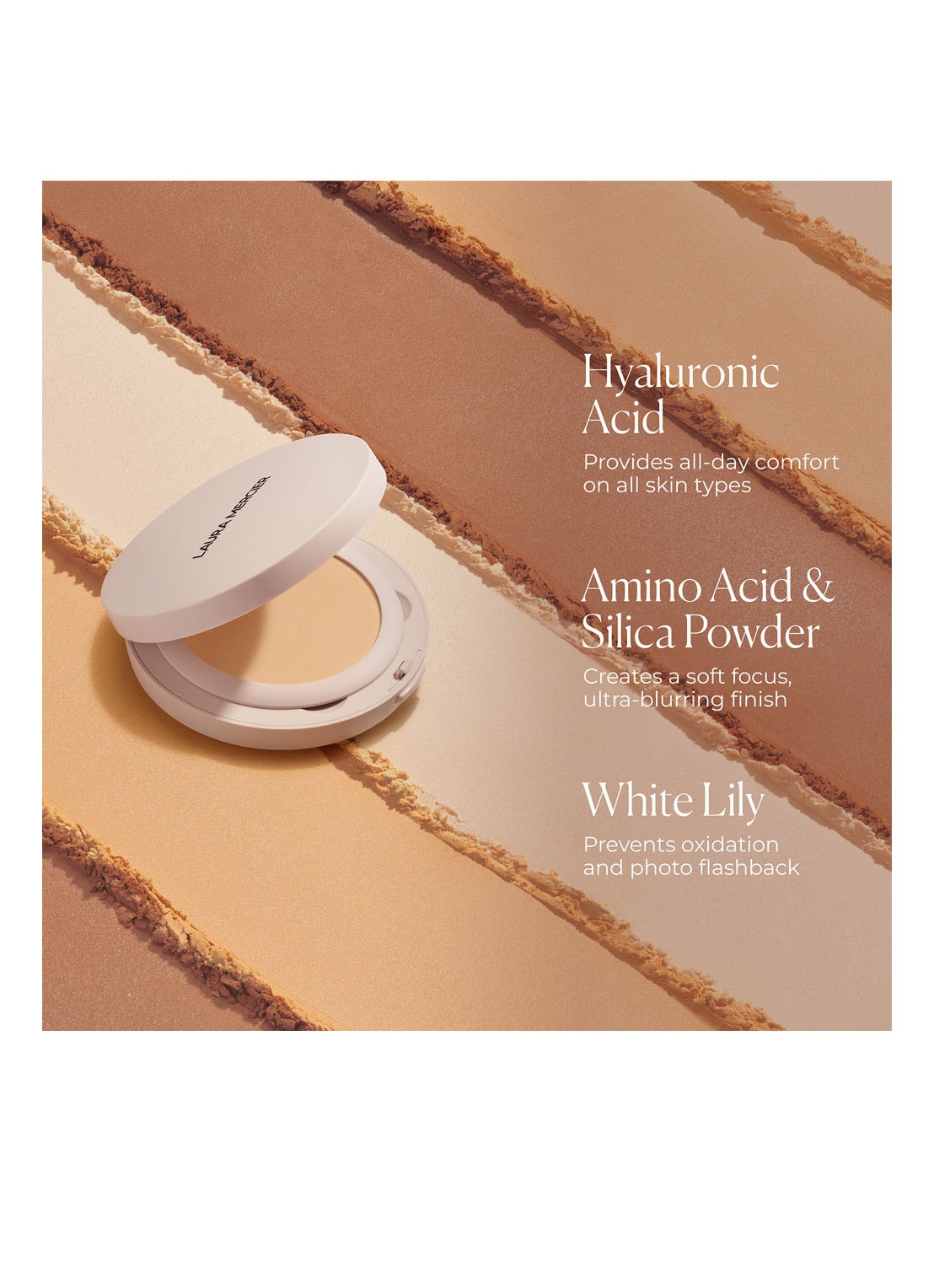 Laura Mercier Translucent Pressed Setting Powder Ultra Blur - losse poeder - detail 4 translucent medium deep