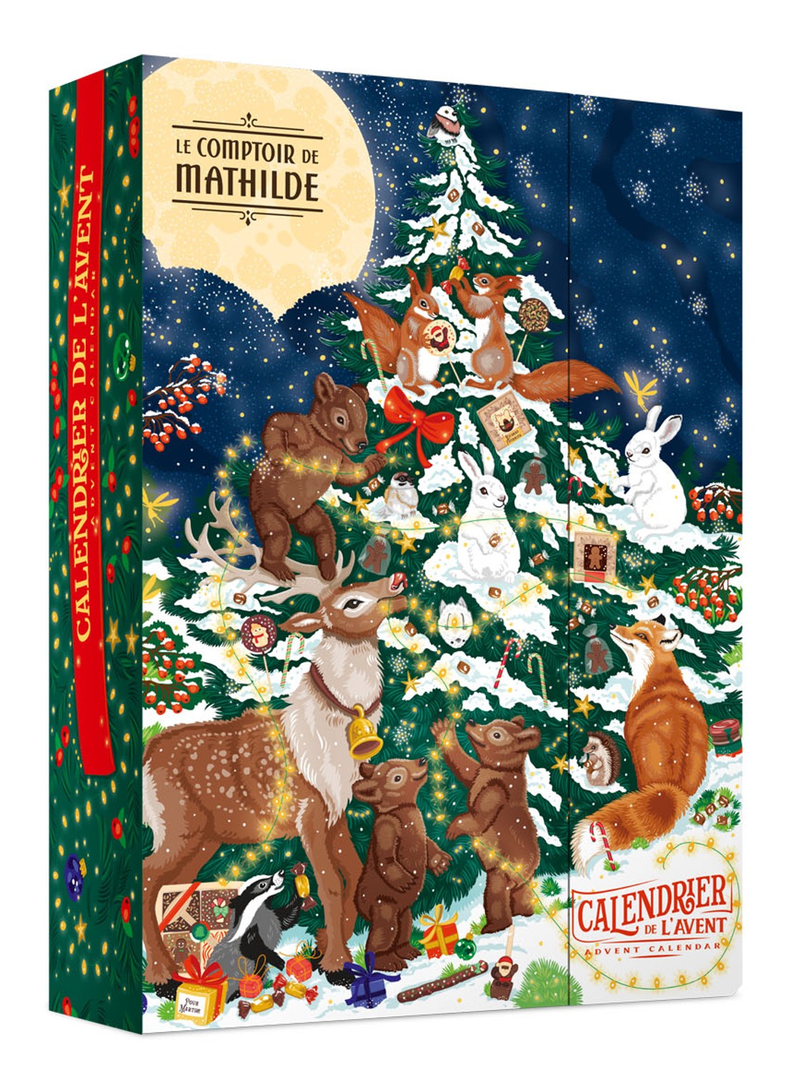 Le Comptoir de Mathilde Adventskalender 395 gram - voorkant undefined