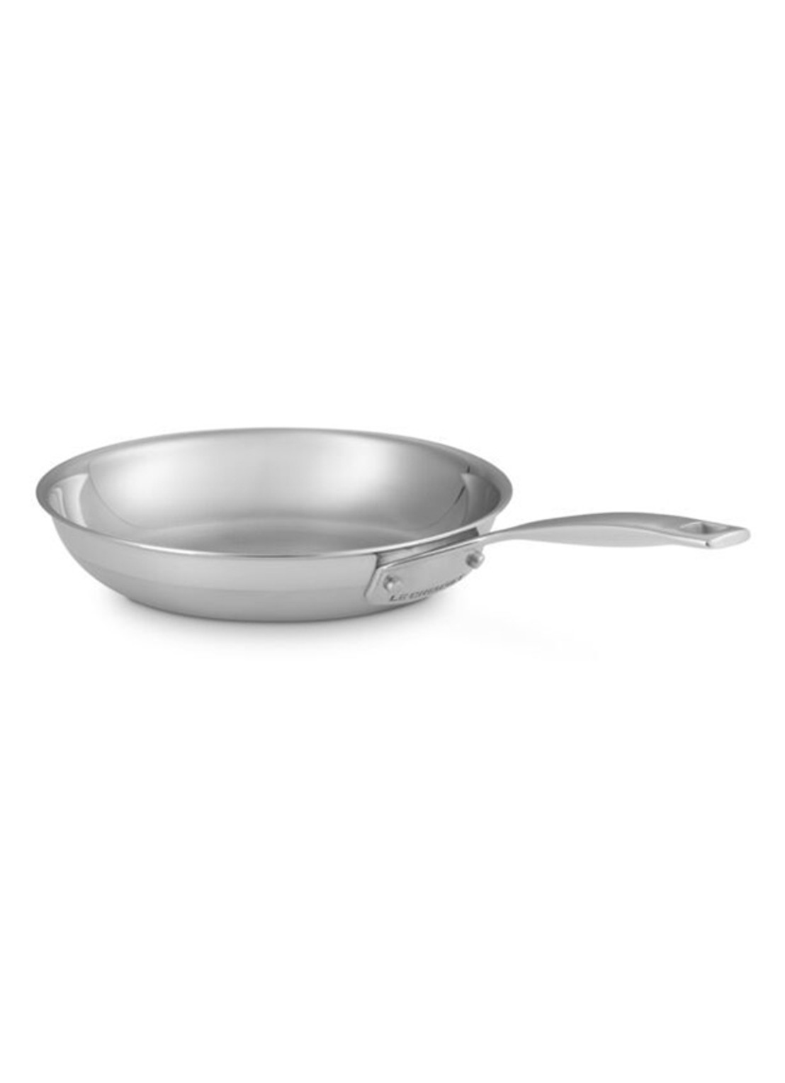 Le Creuset 3-ply koekenpan 20 cm - voorkant 3 beige