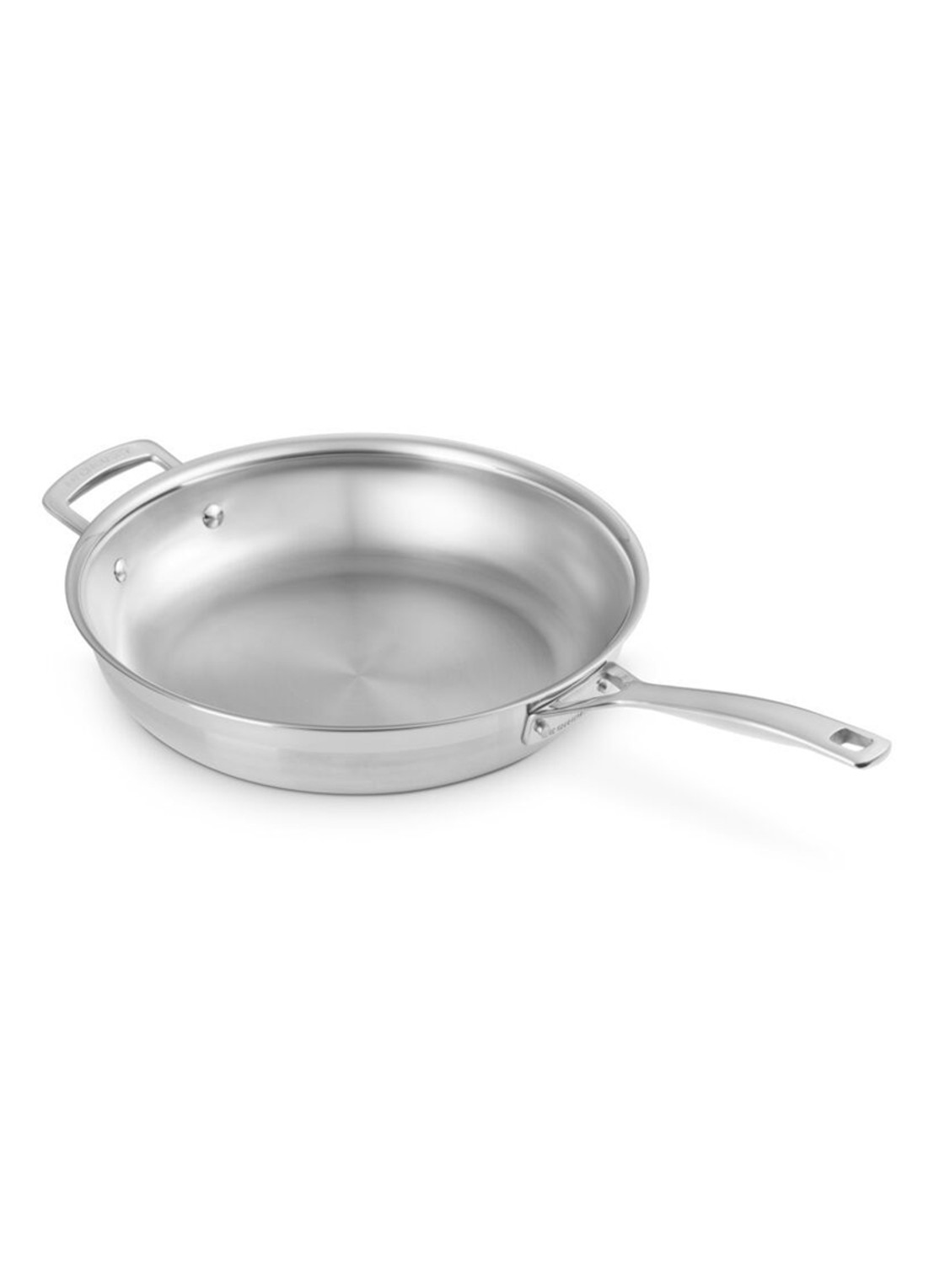 Le Creuset 3-ply koekenpan 30 cm - detail 2 beige