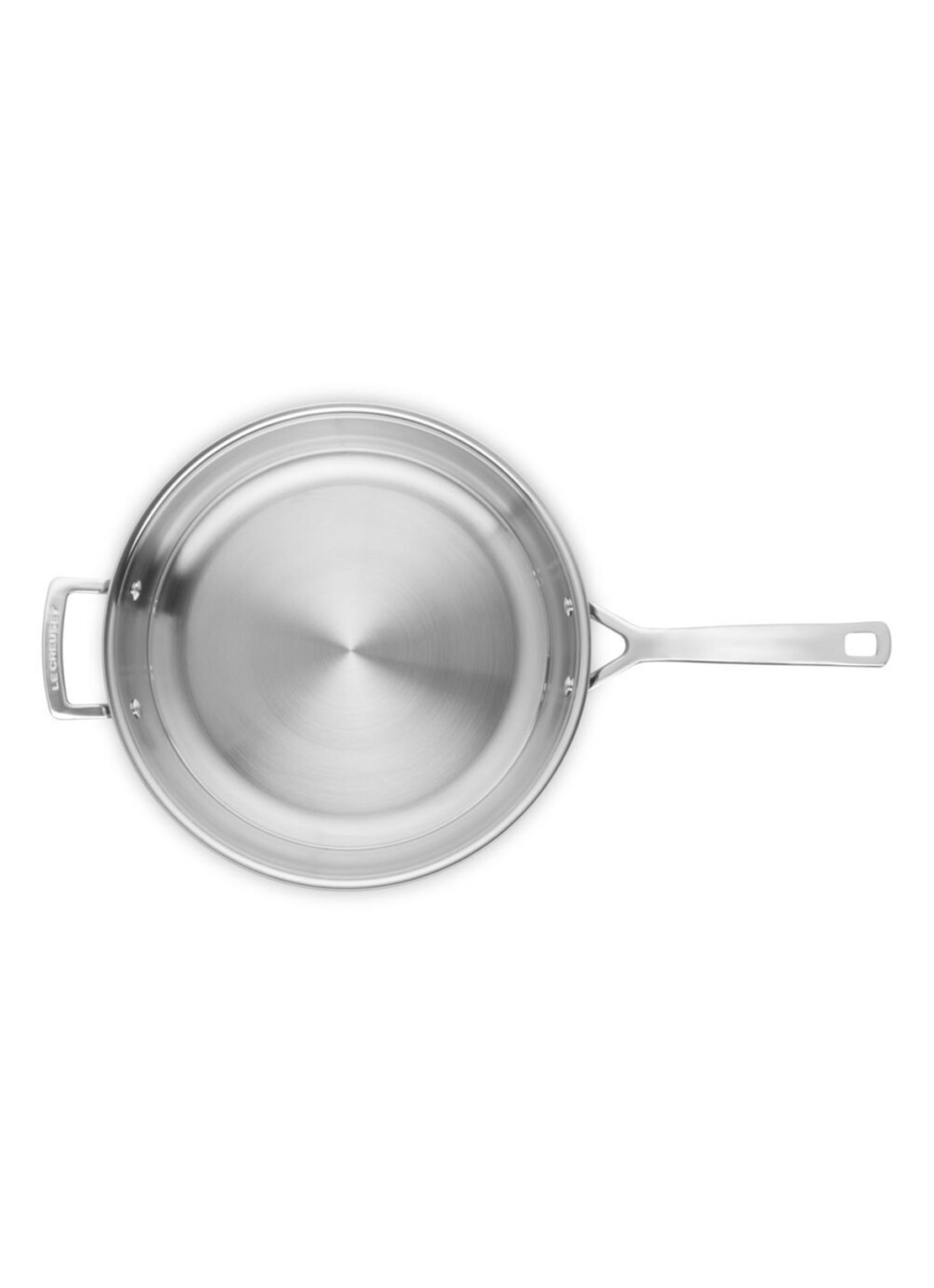 Le Creuset 3-ply koekenpan 30 cm - detail 4 beige