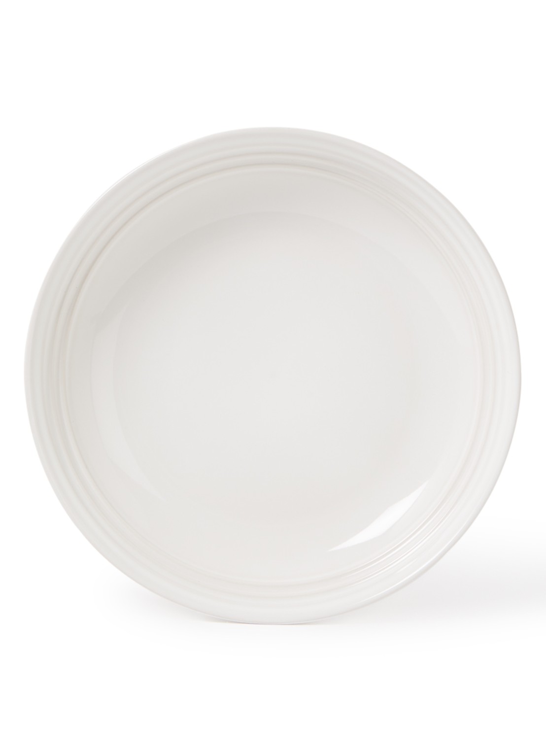 Le Creuset Bakkwast van siliconen 29 cm - voorkant white / wit