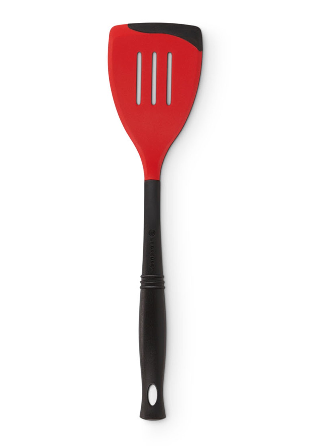 Le Creuset Bakspaan 36 cm  - voorkant kersenrood ebbenzwart / multicolor
