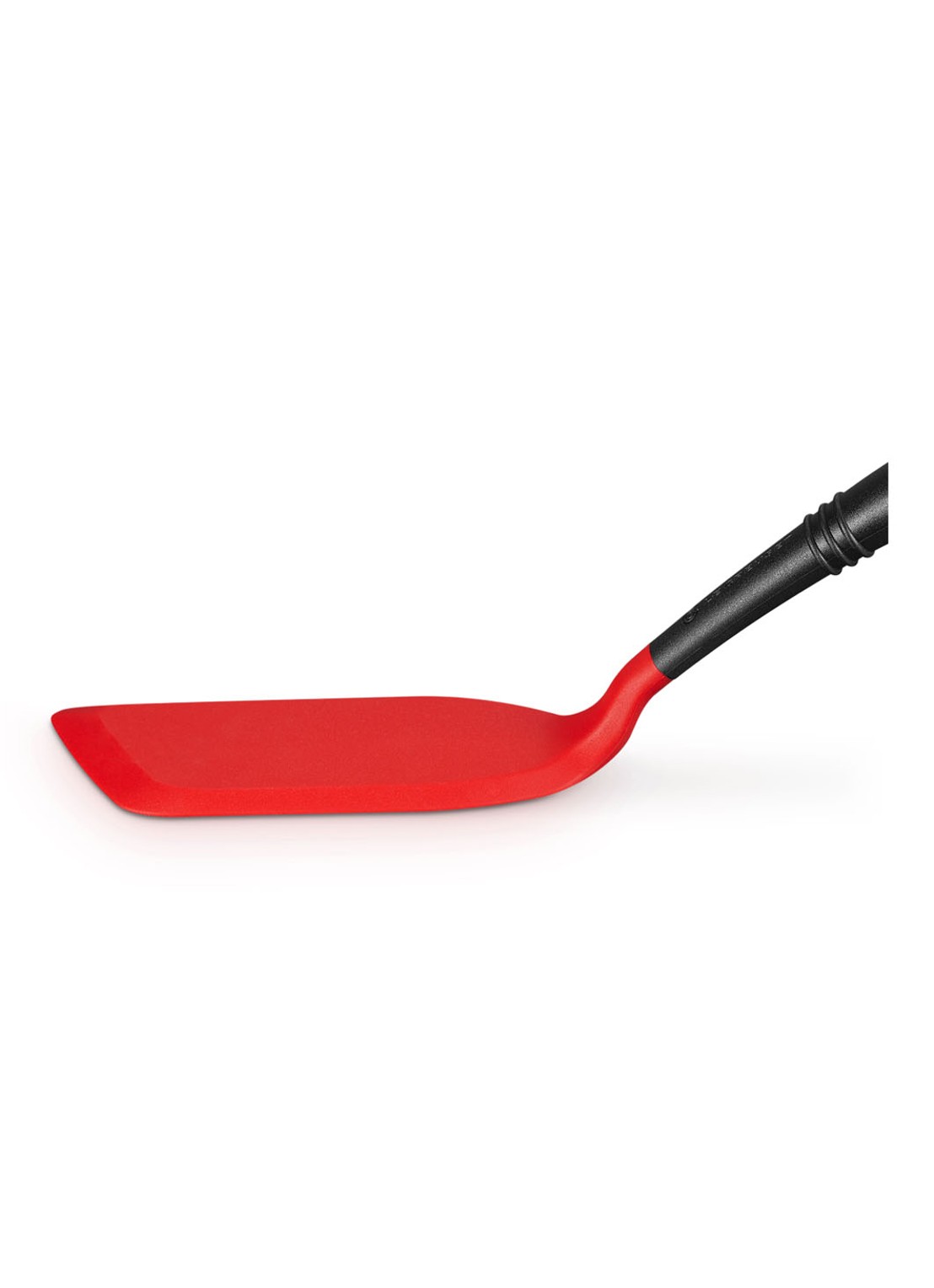Le Creuset Bakspaan van siliconen - achterkant kersenrood ebbenzwart / multicolor