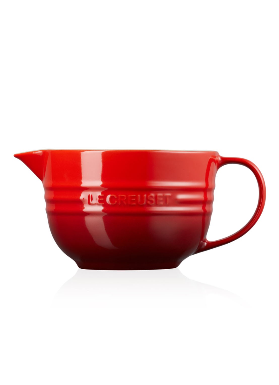 Le Creuset Beslagkom 2 liter - achterkant 3 kersenrood / rood