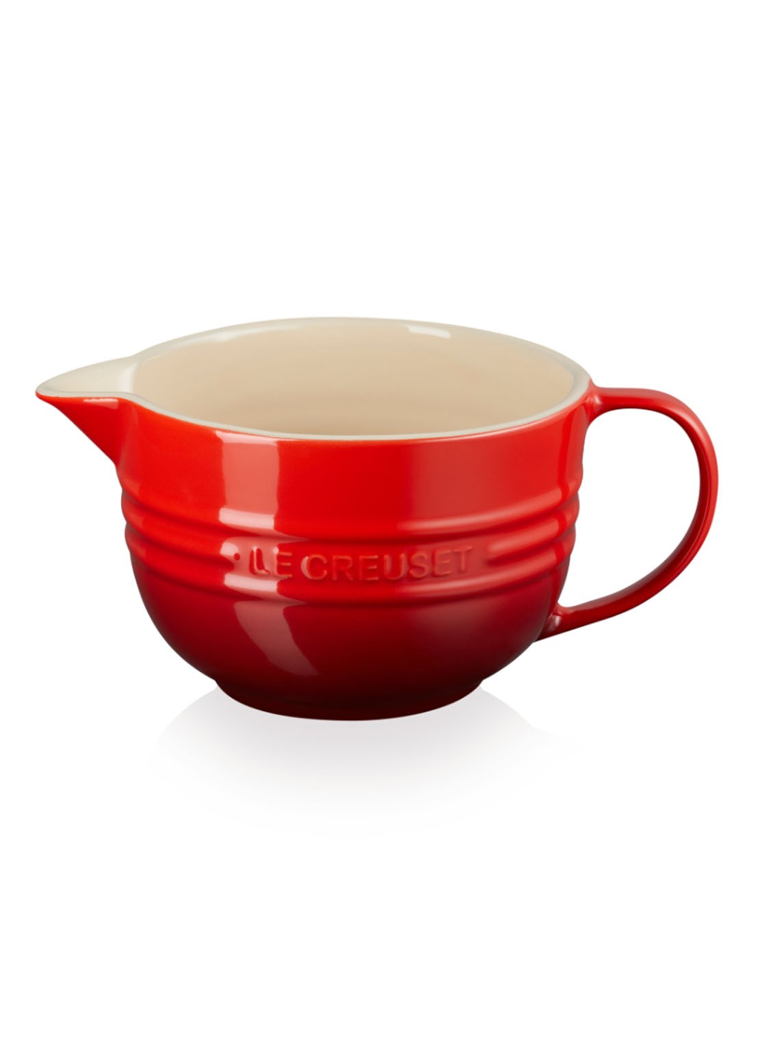 Le Creuset Beslagkom 2 liter - voorkant kersenrood / rood