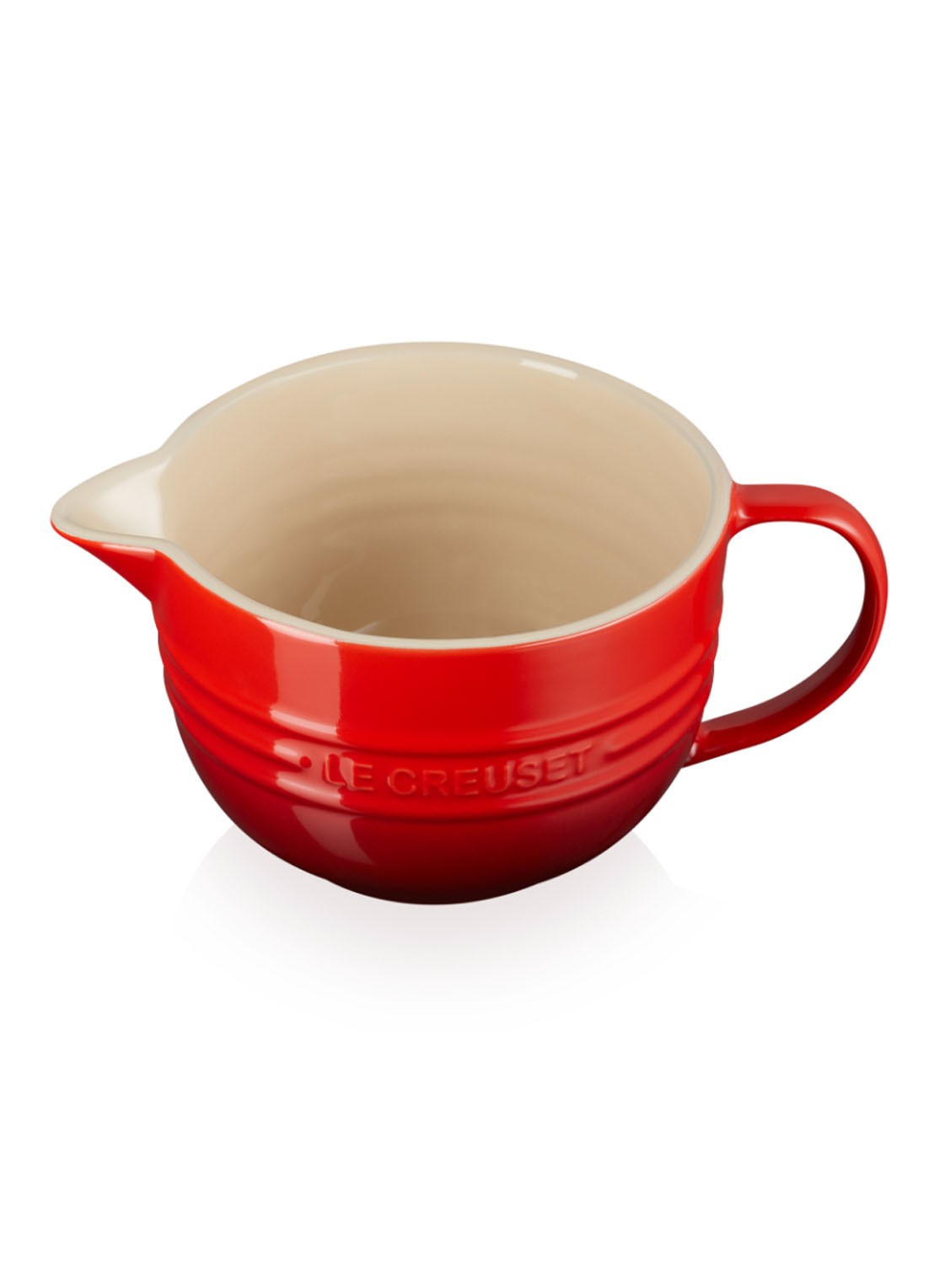 Le Creuset Beslagkom 2 liter - voorkant 2 kersenrood / rood