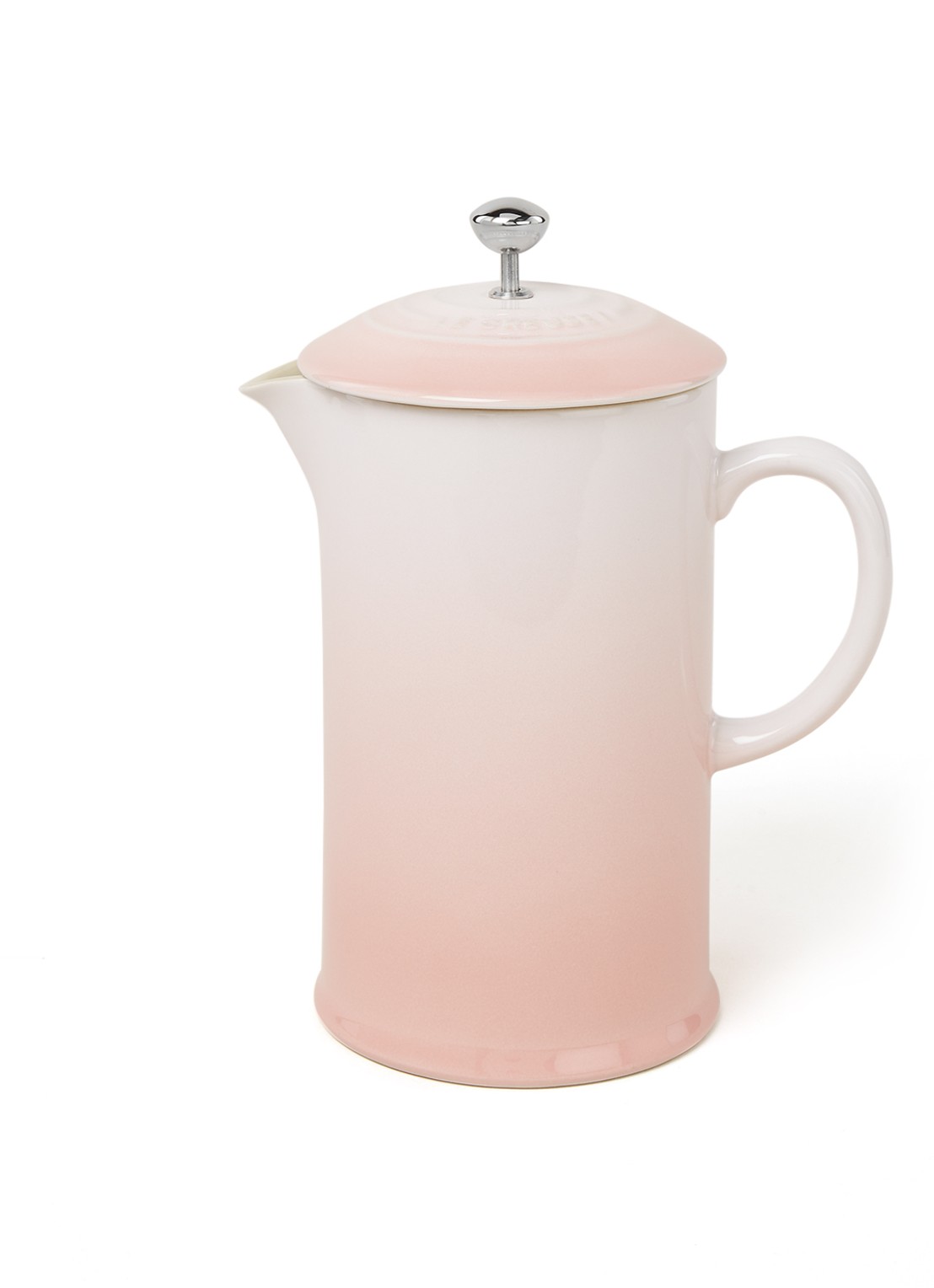 Le Creuset Cafetière 1 liter - voorkant shell pink / roze