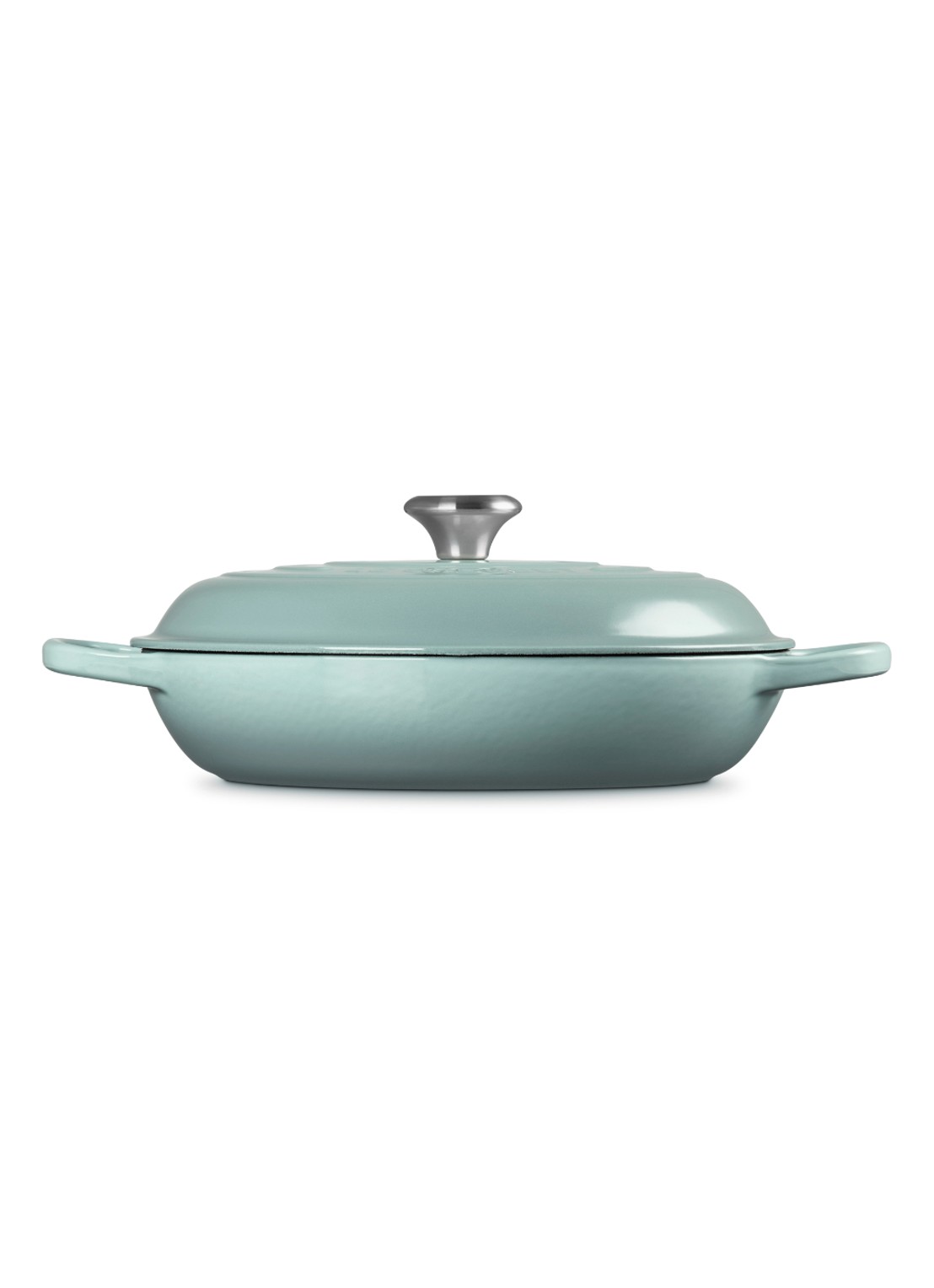 Le Creuset Campagnard braadpan  Ø30 cm - detail 3 zeegroen