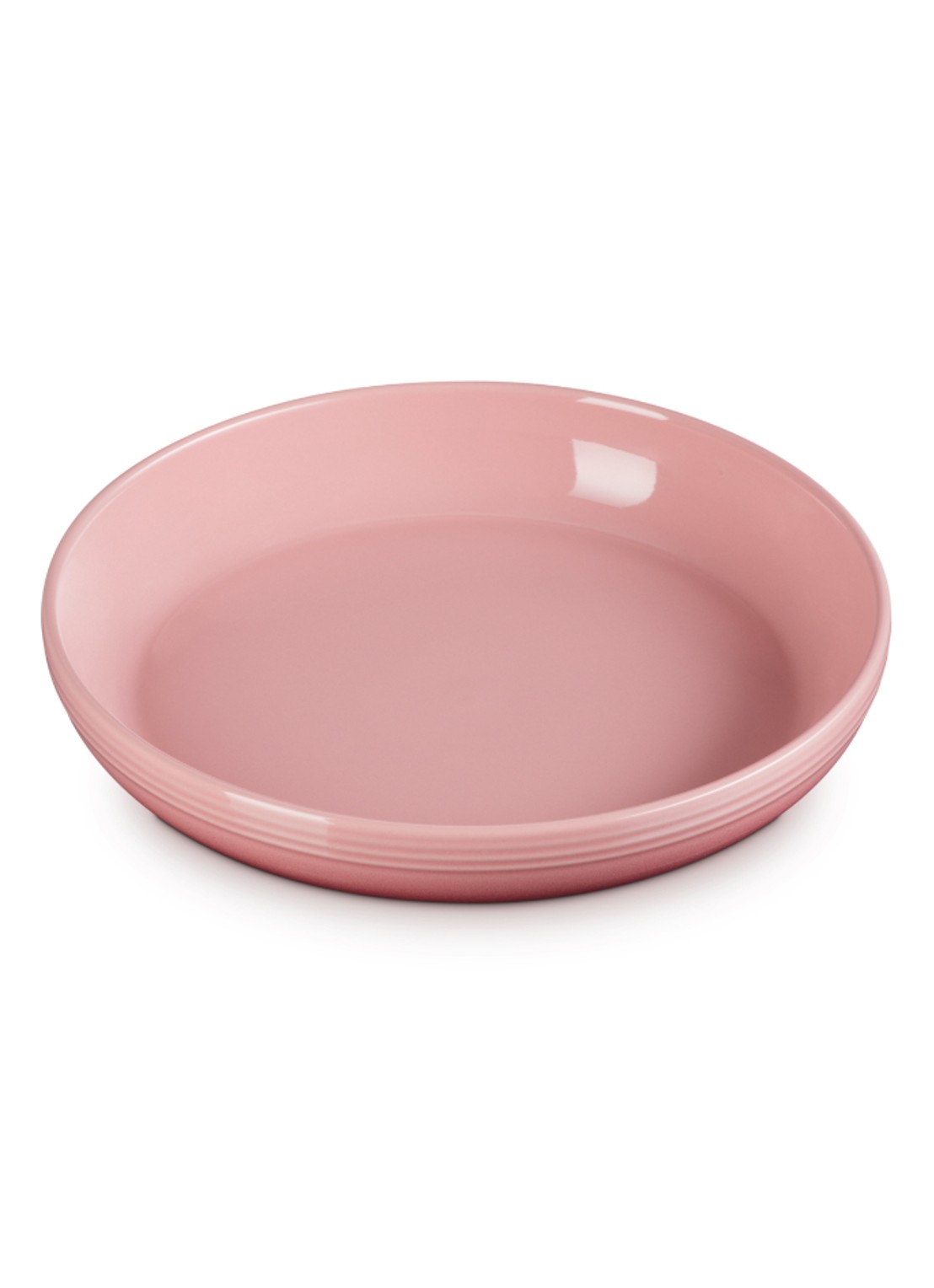 Le Creuset Coupe dinerbord 22 cm - detail roze