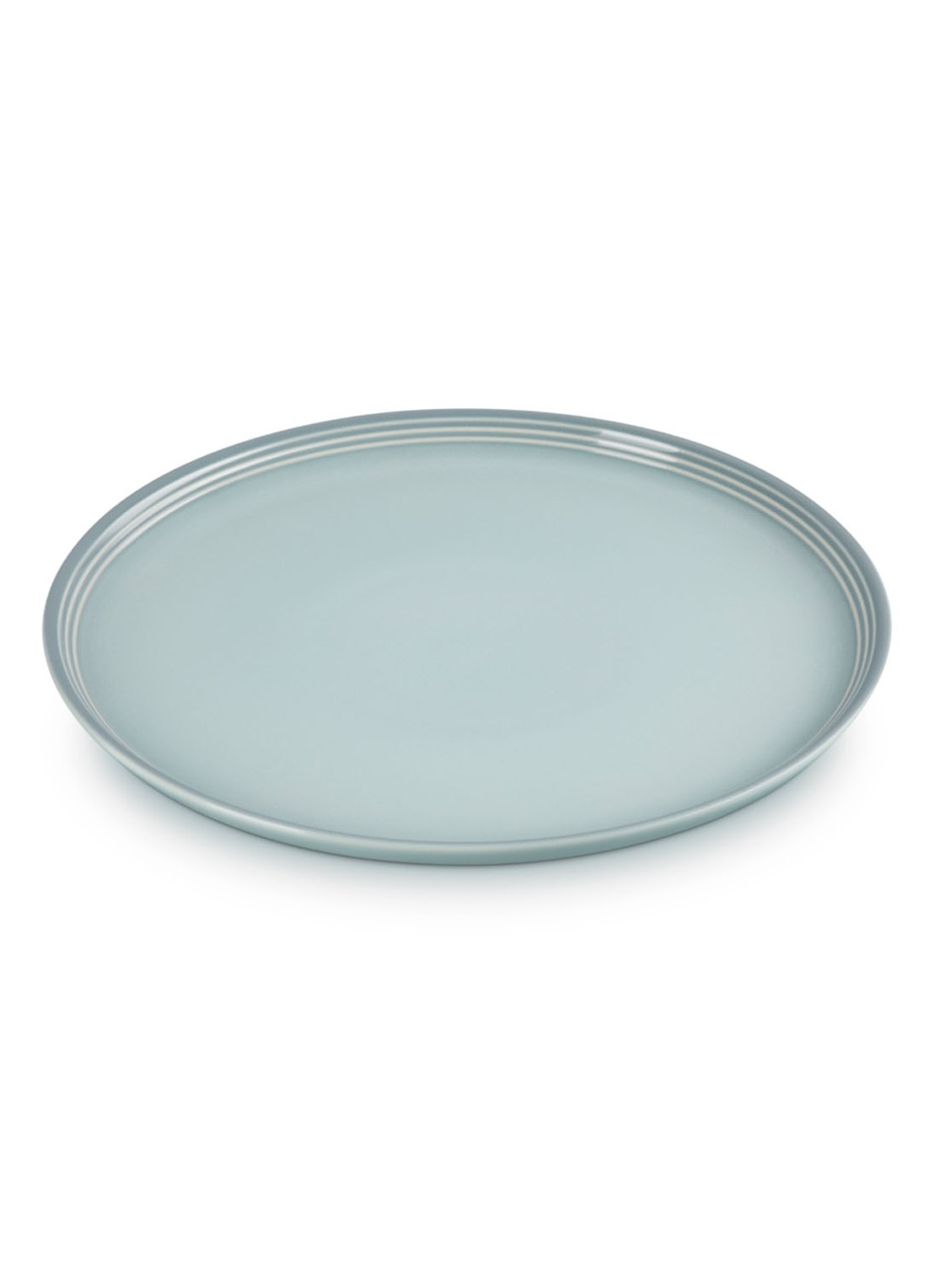 Le Creuset Coupe dinerbord 27 cm - voorkant 7 sea salt / lichtgroen