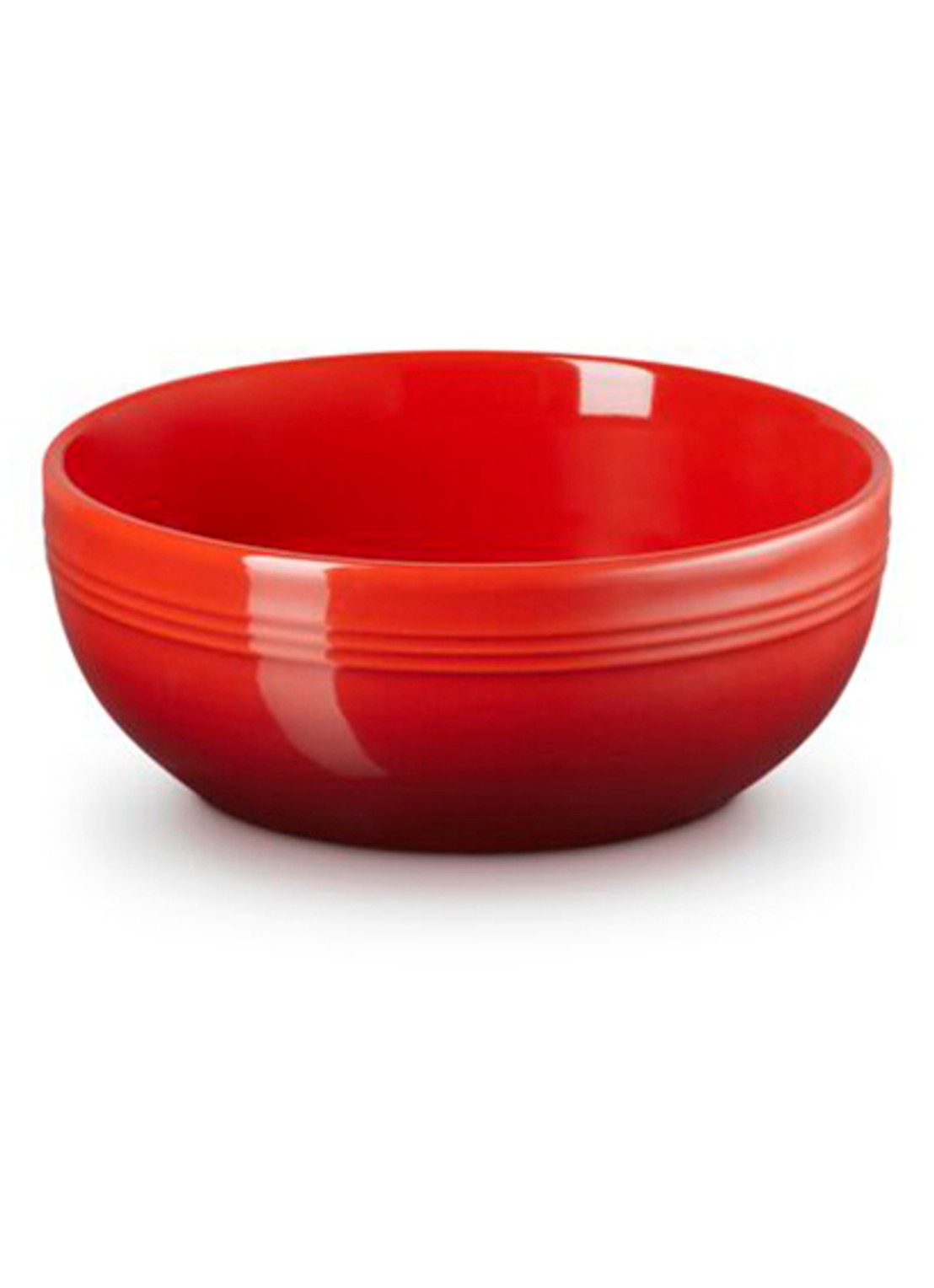 Le Creuset Coupe kom 16 cm - voorkant donkerrood