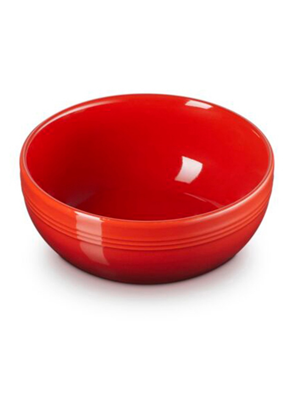 Le Creuset Coupe kom 16 cm - voorkant 2 donkerrood