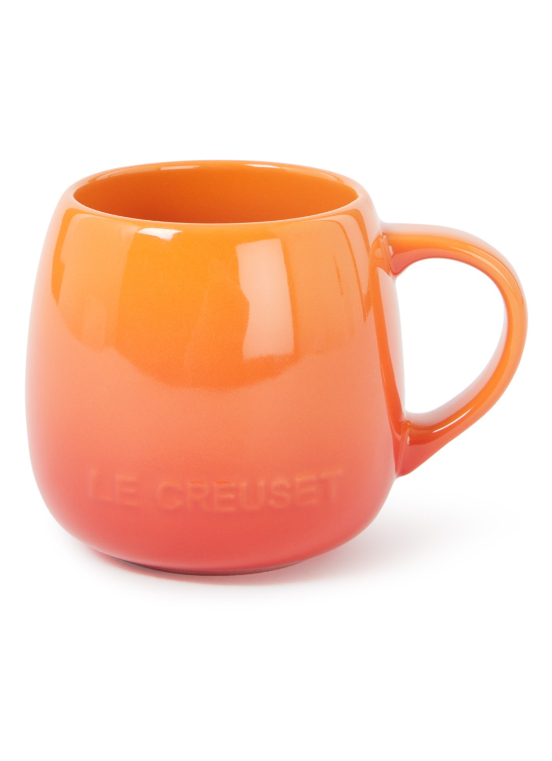Le Creuset Coupe kopje 32 cl - voorkant oranjerood / oranje
