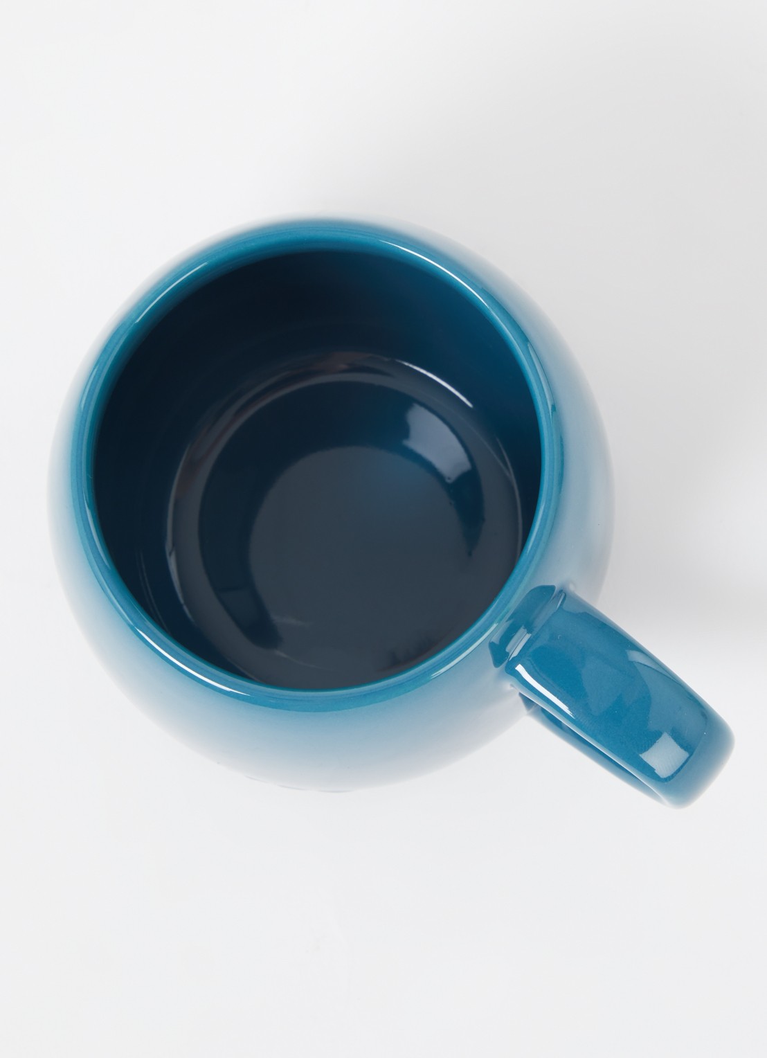 Le Creuset Coupe kopje 32 cl - voorkant 2 deep teal / blauw