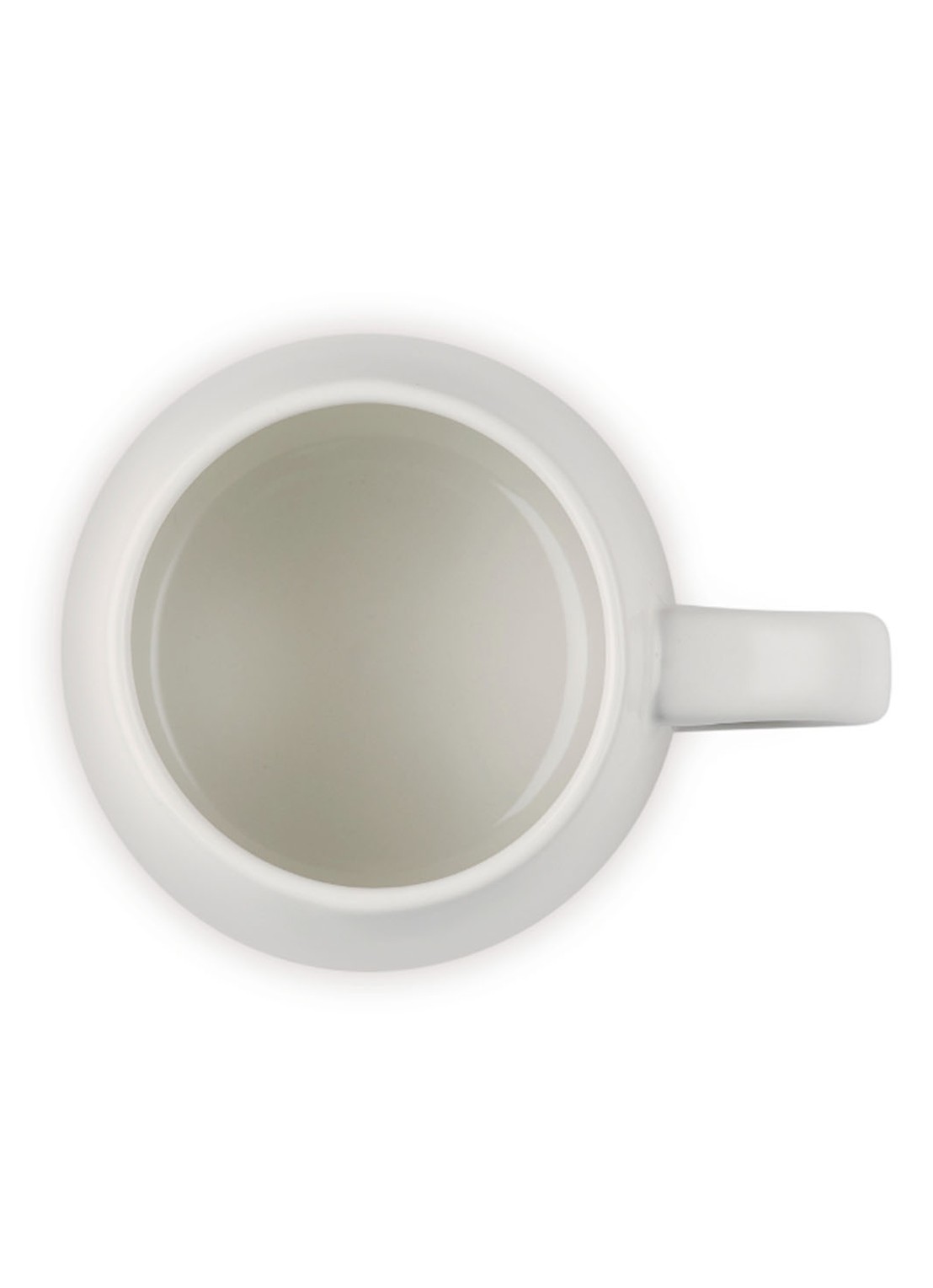 Le Creuset Coupe mok 32 cl - detail meringue / beige