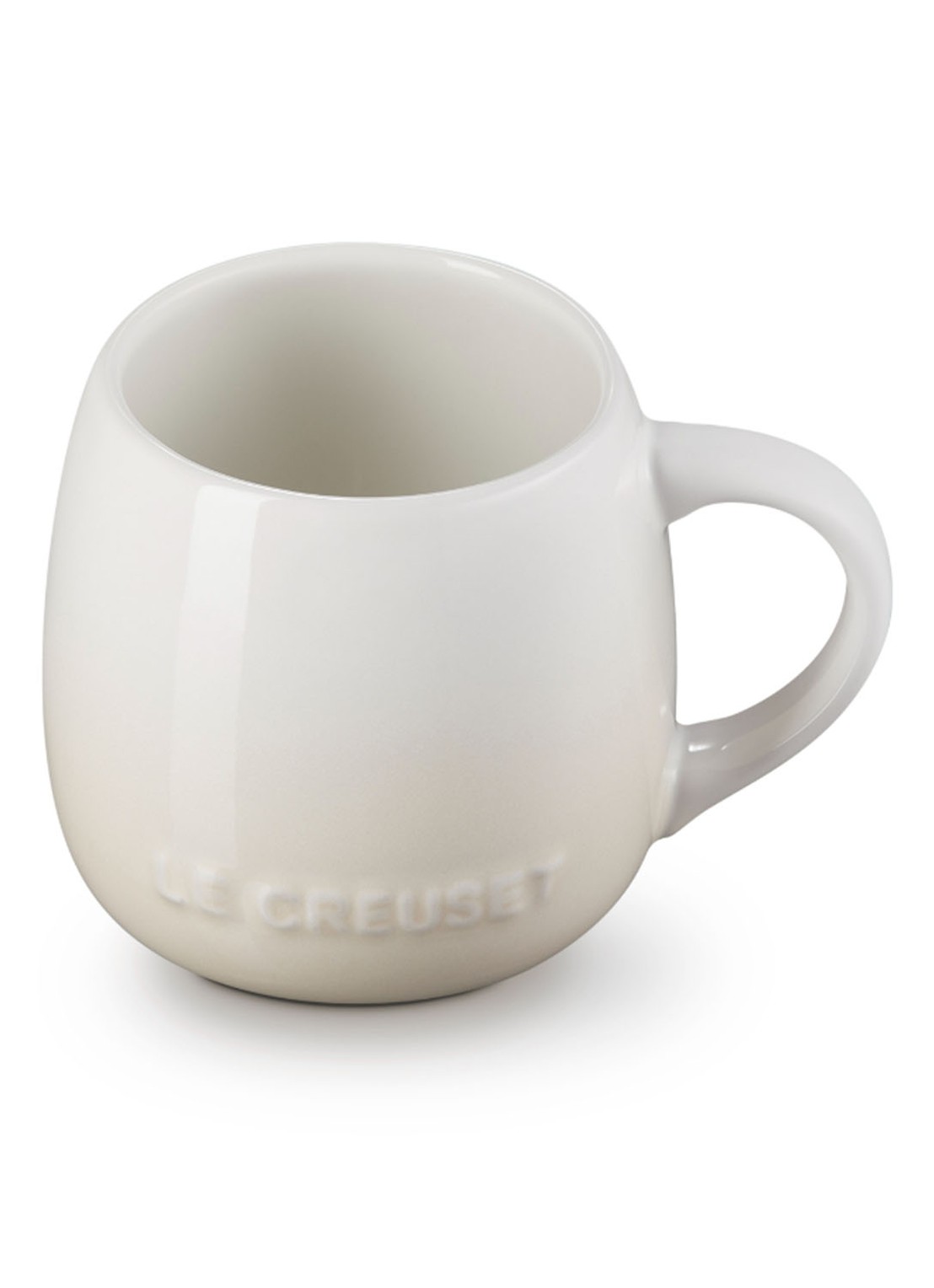Le Creuset Coupe mok 32 cl - voorkant 6 meringue / beige