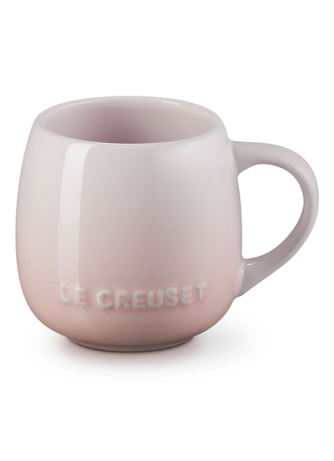 Le Creuset Coupe mok 32 cl - voorkant shell pink / roze