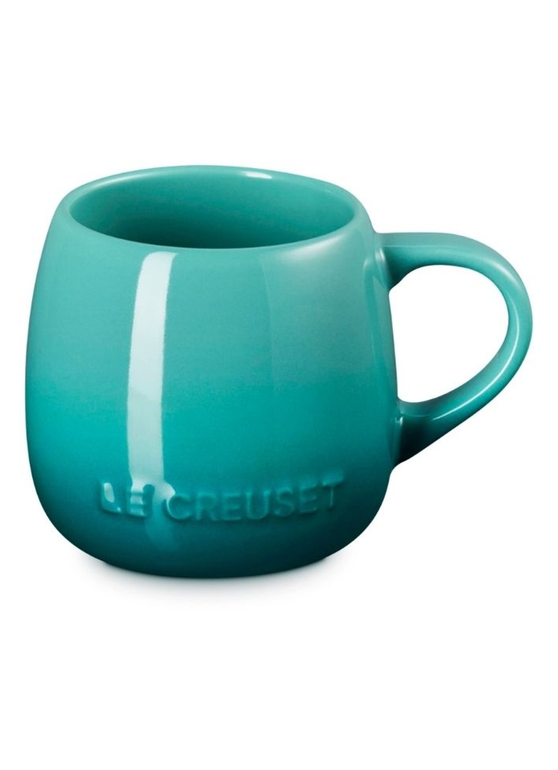 Le Creuset Coupe mok 32 cl - detail blauw