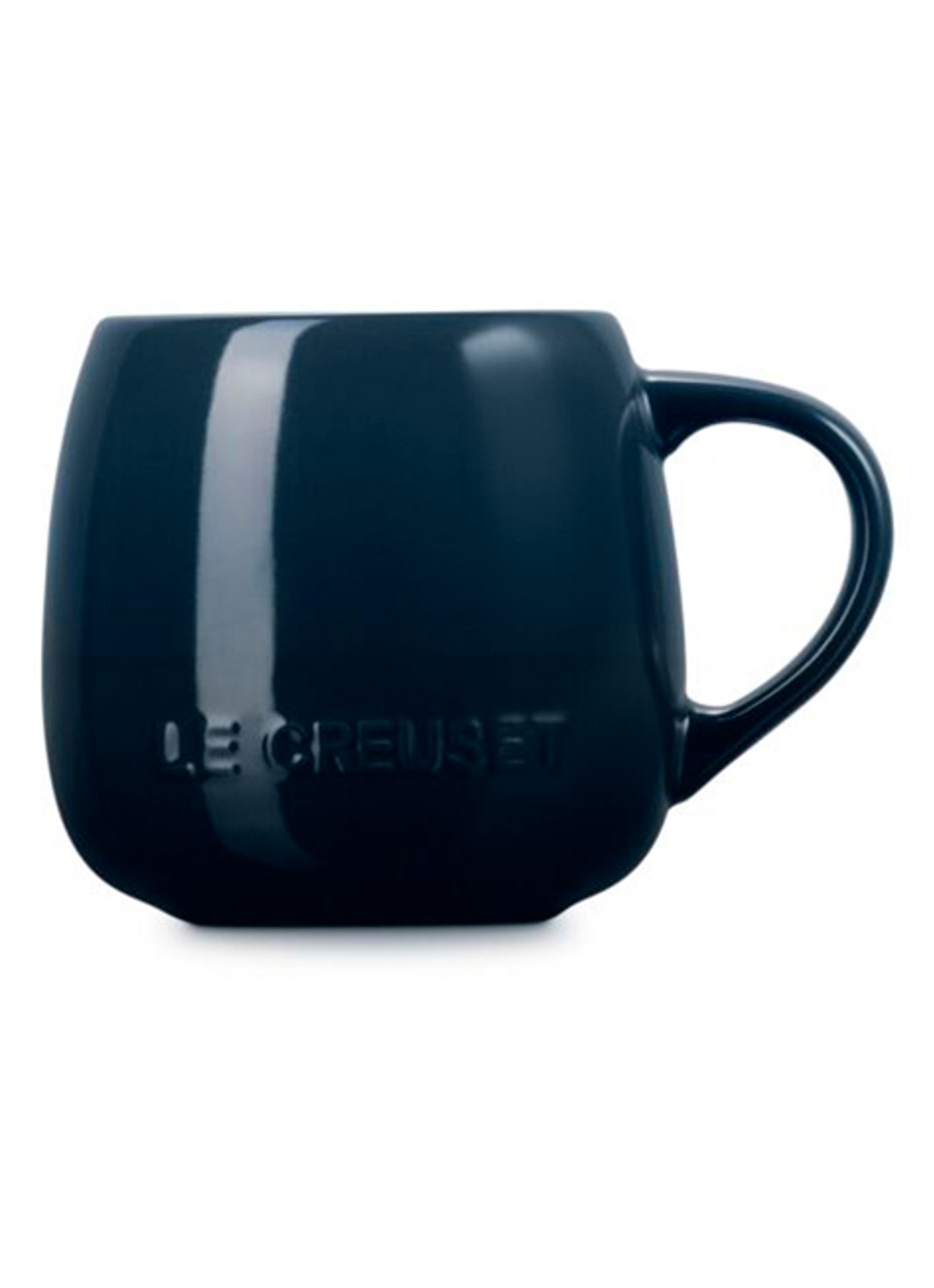 Le Creuset Coupe mok 32 cl - achterkant 3 donkerblauw