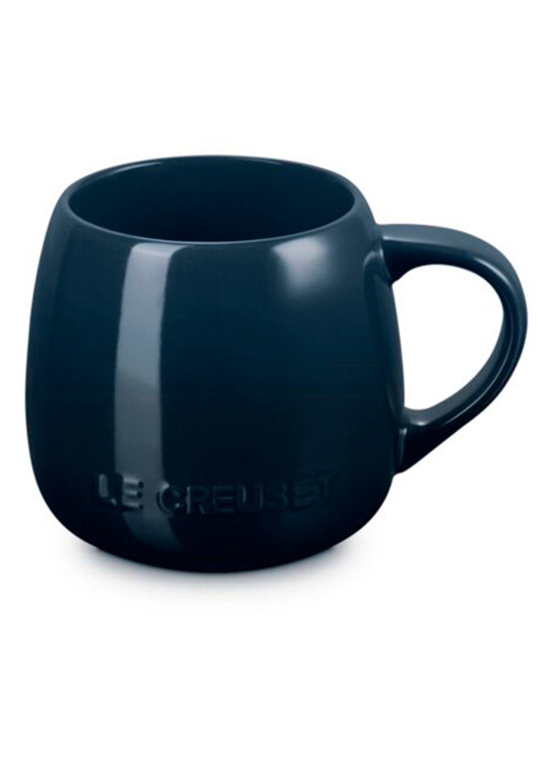 Le Creuset Coupe mok 32 cl - voorkant donkerblauw