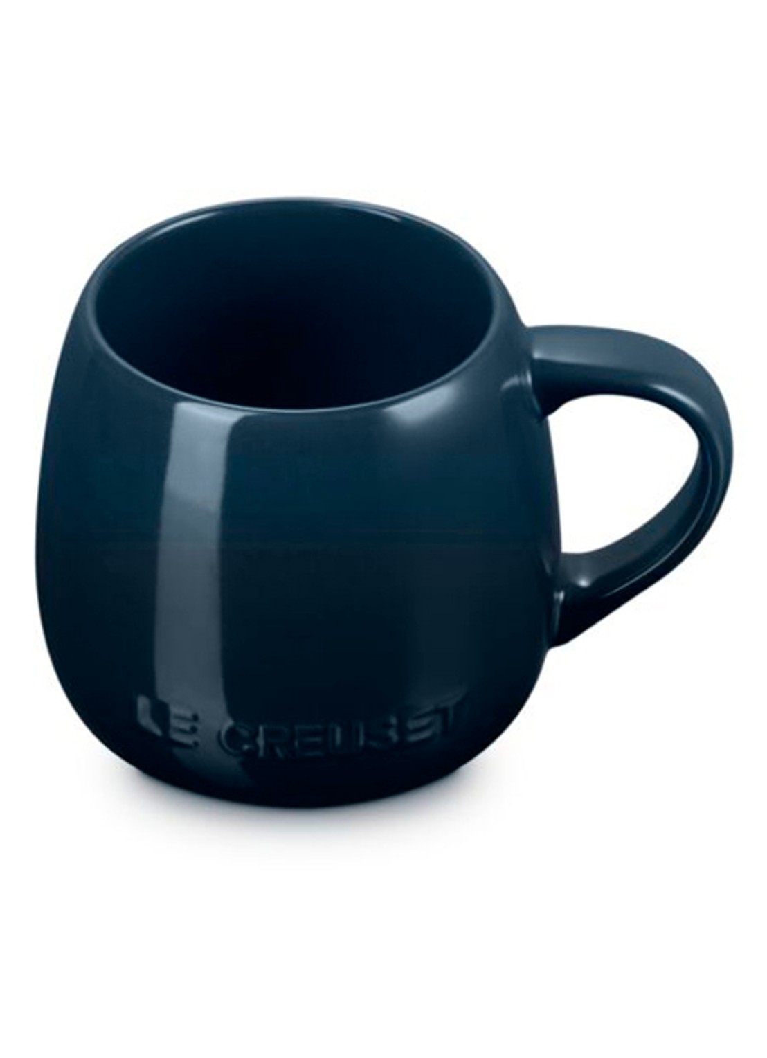 Le Creuset Coupe mok 32 cl - voorkant 2 donkerblauw