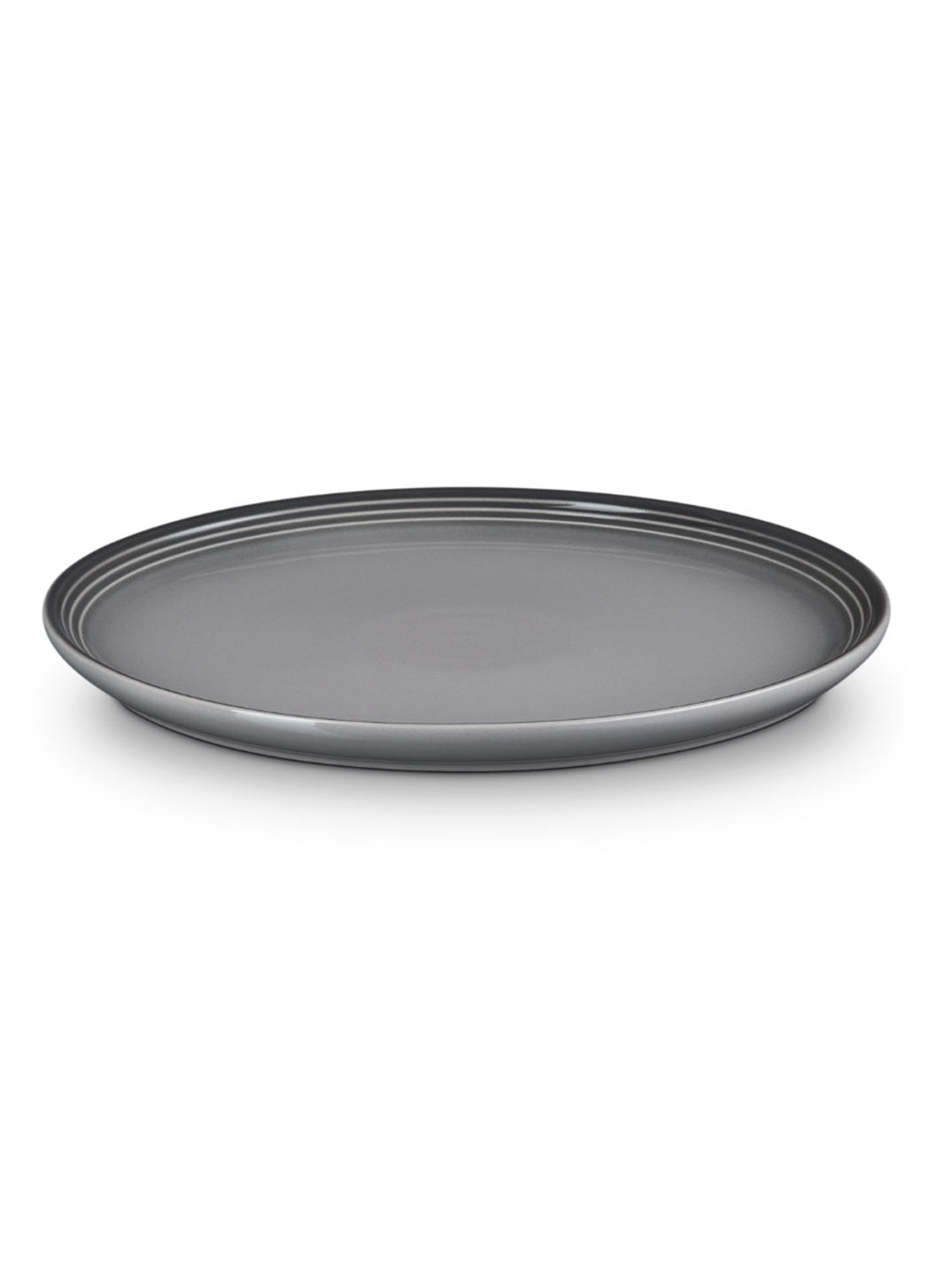 Le Creuset Coupe onbijtbord 20 cm  - voorkant 2 flint / grijs