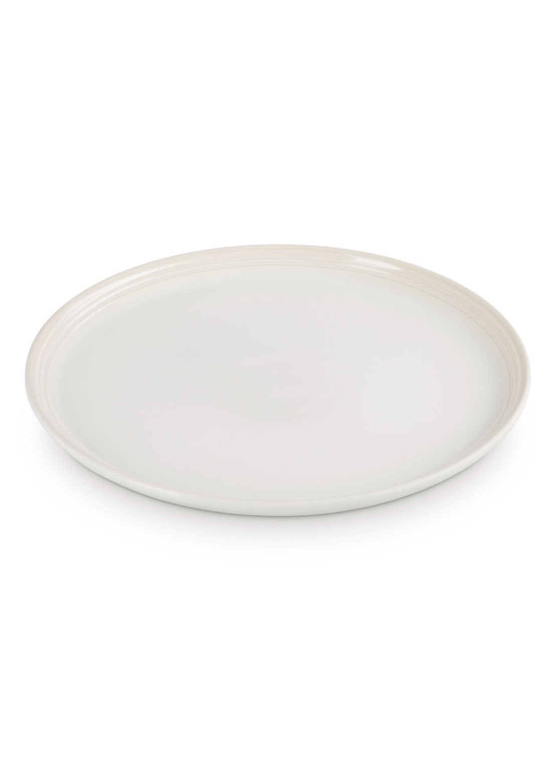 Le Creuset Coupe ontbijtbord 22 cm - voorkant 7 meringue / beige