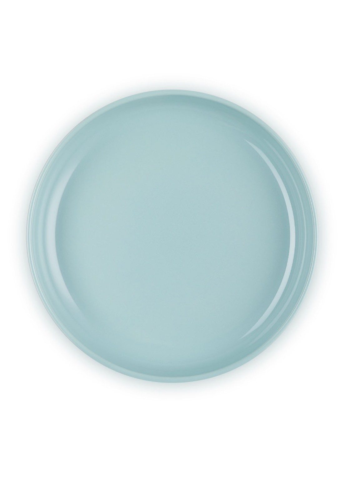 Le Creuset Coupe Sea Salt diep bord ø22 cm - detail 4 sea salt / lichtgroen