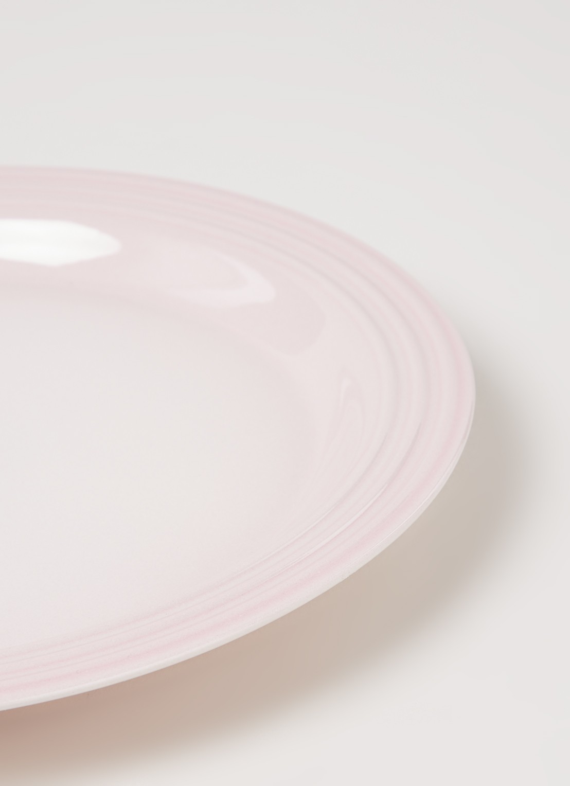 Le Creuset Dinerbord 27 cm  - detail 3 shell pink / roze
