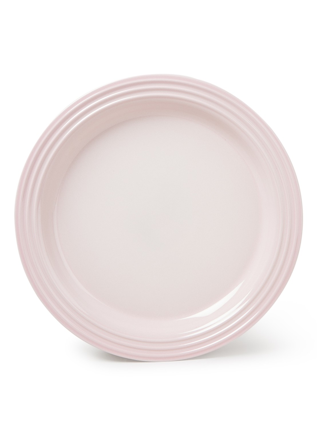 Le Creuset Dinerbord 27 cm  - voorkant shell pink / roze