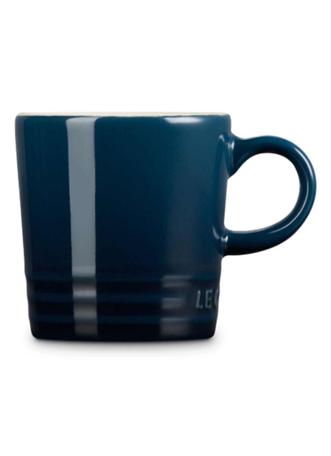 Le Creuset Espressokopje 10 cl - achterkant 5 donkerblauw