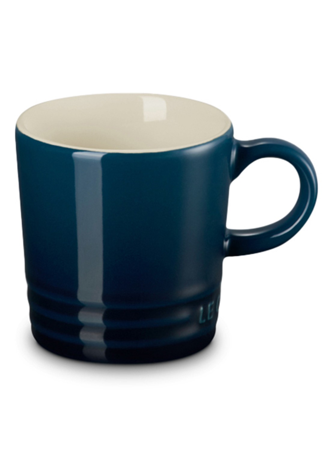 Le Creuset Espressokopje 10 cl - voorkant donkerblauw