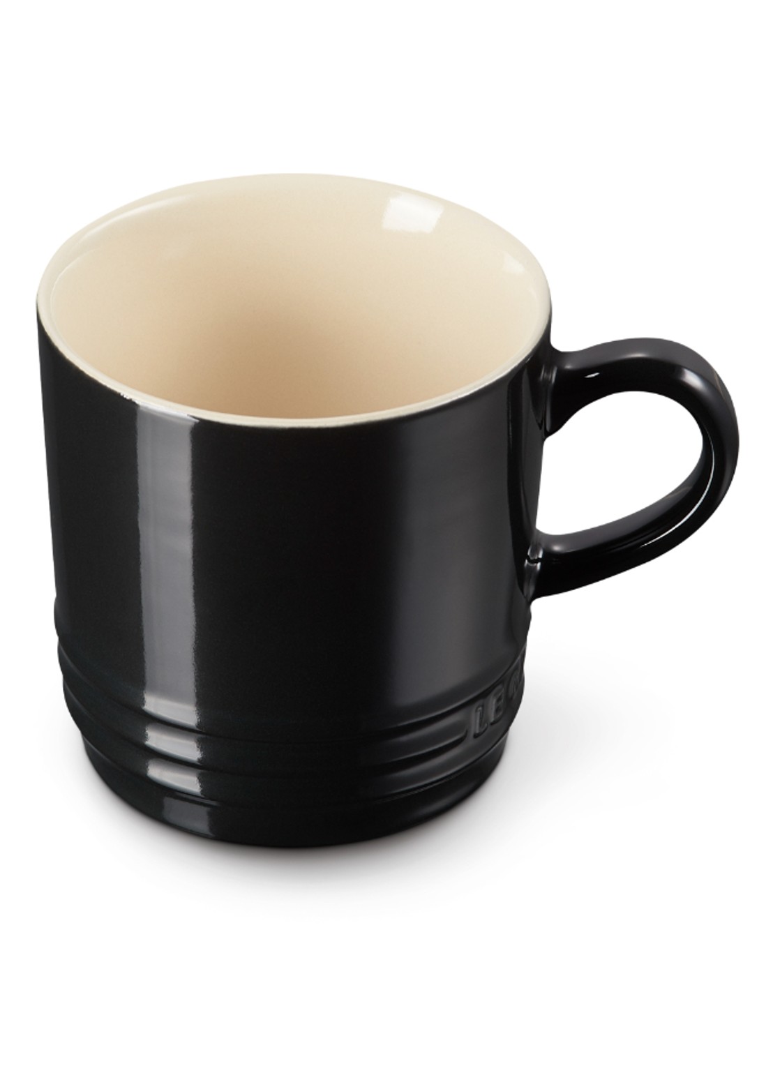 Le Creuset Espressokopje 7 cl - voorkant 2 ebbenzwart / zwart
