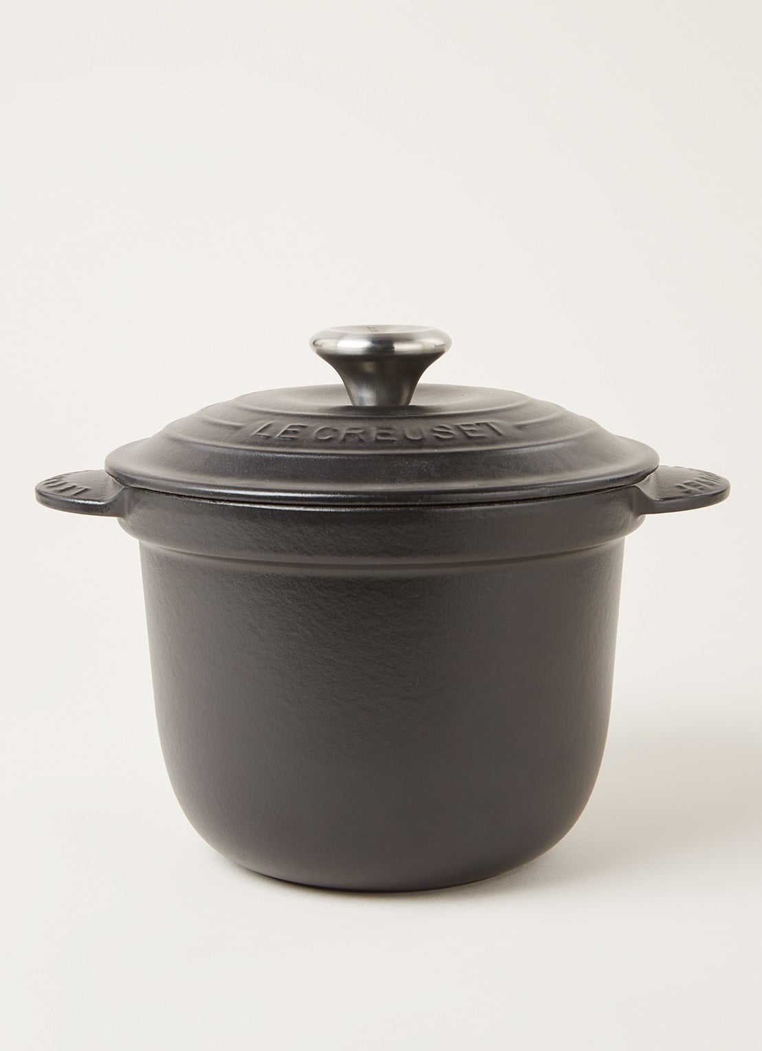Le Creuset Every braadpan Ø18 cm - voorkant 2 mat zwart / zwart