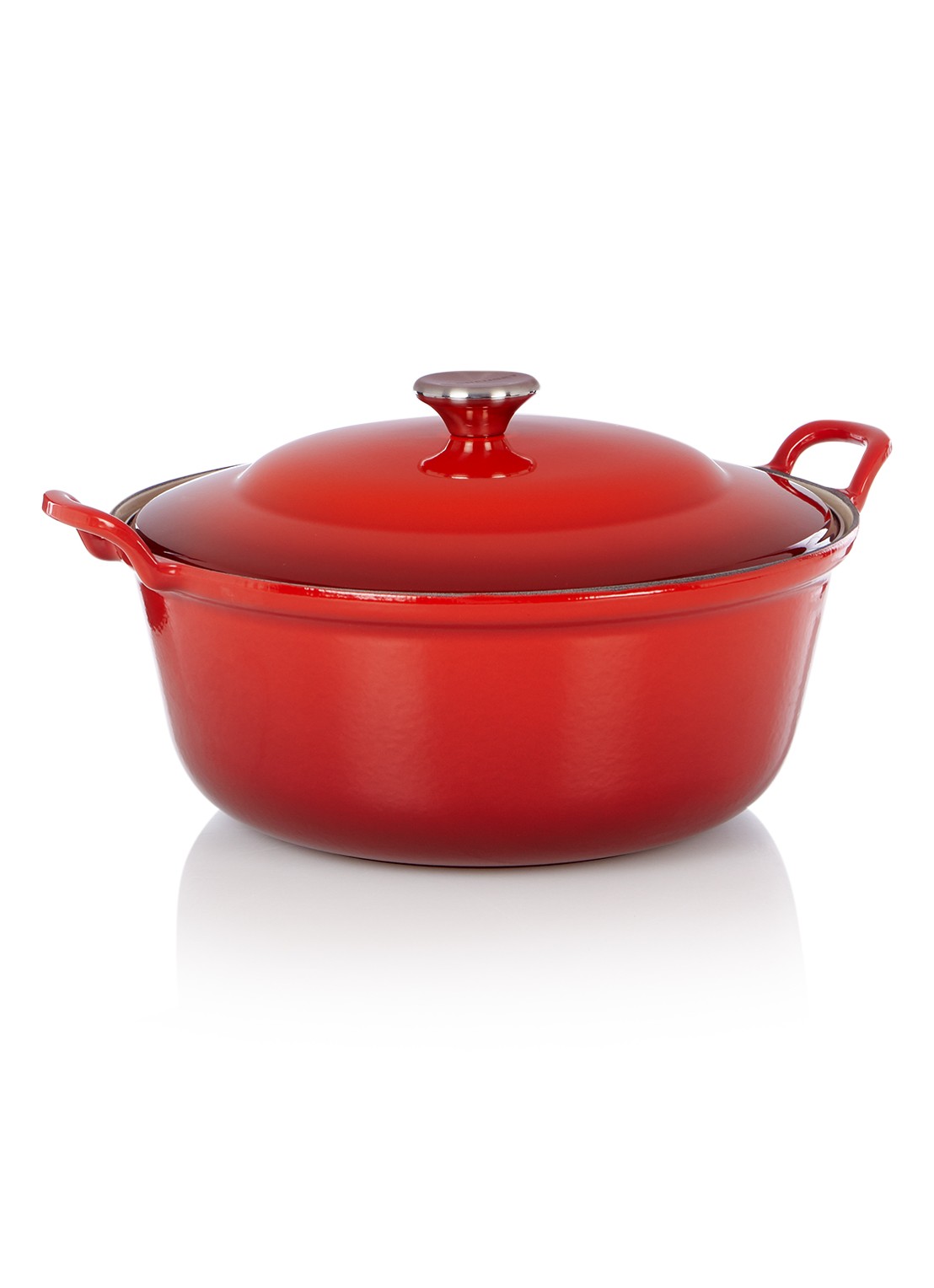 Le Creuset Faitout braadpan Ø32 cm - voorkant kersenrood / rood