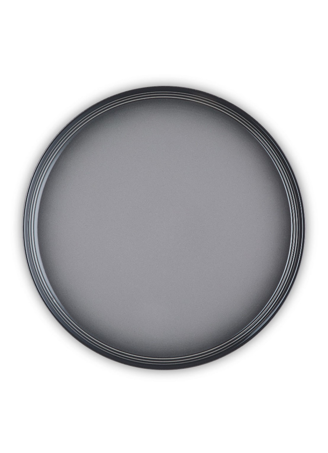 Le Creuset Flint bord 27 cm - detail 2 flint / grijs