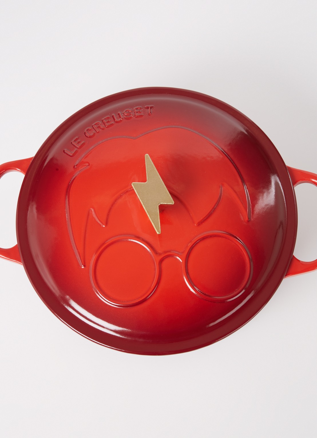 Le Creuset Harry Potter™ Limited Edition braadpan 26 cm - detail 4 rood