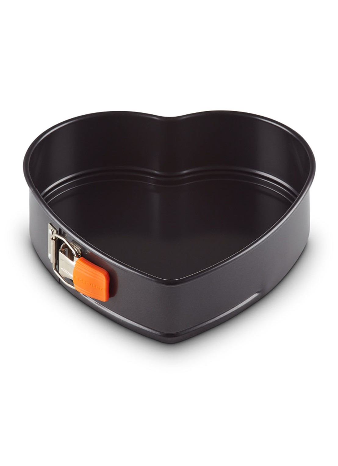 Le Creuset Hartvormige springvorm met anti-aanbak  - voorkant 2 zwart