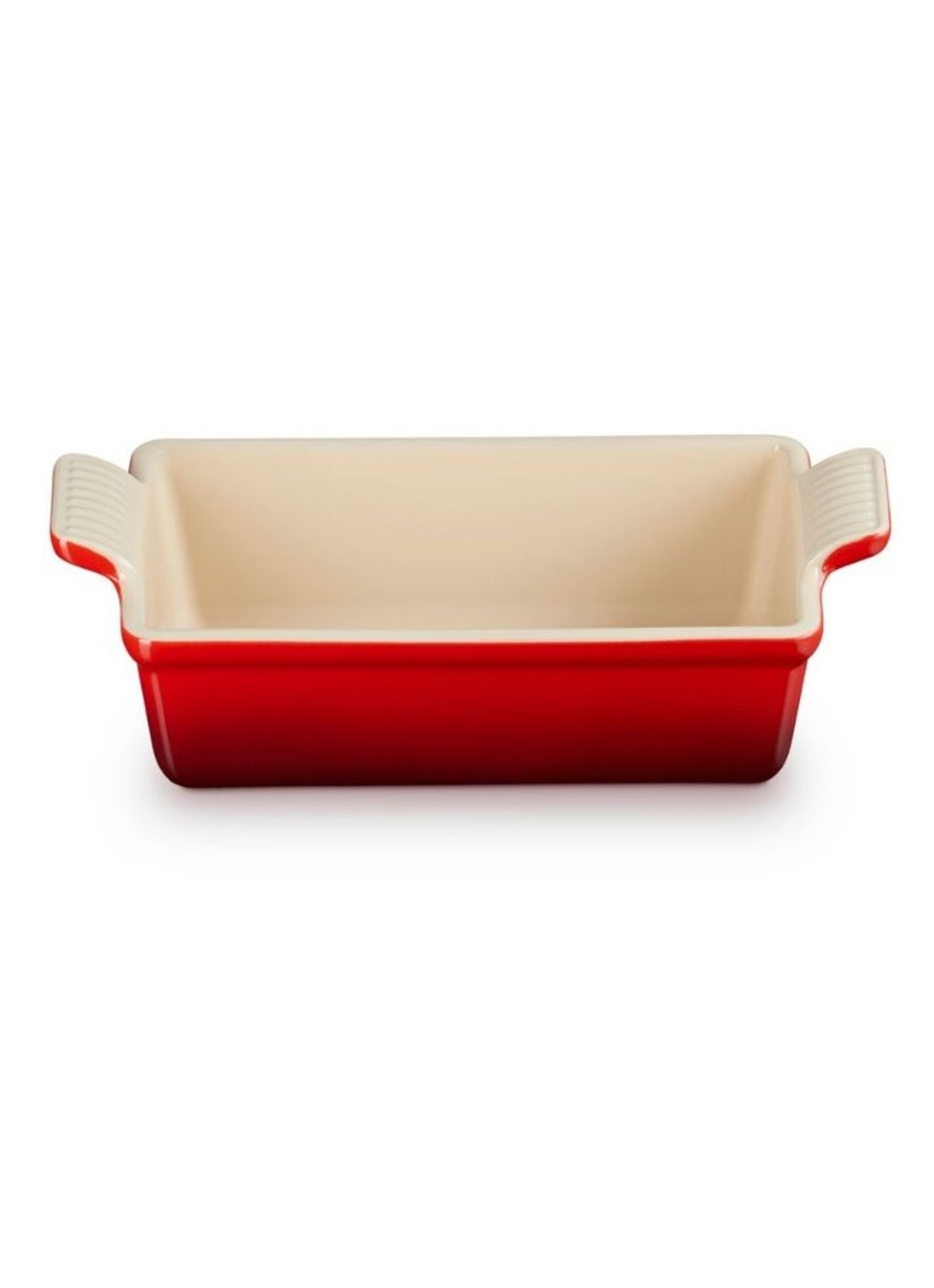 Le Creuset Heritage bakvorm 23 cm - detail 2 steenrood