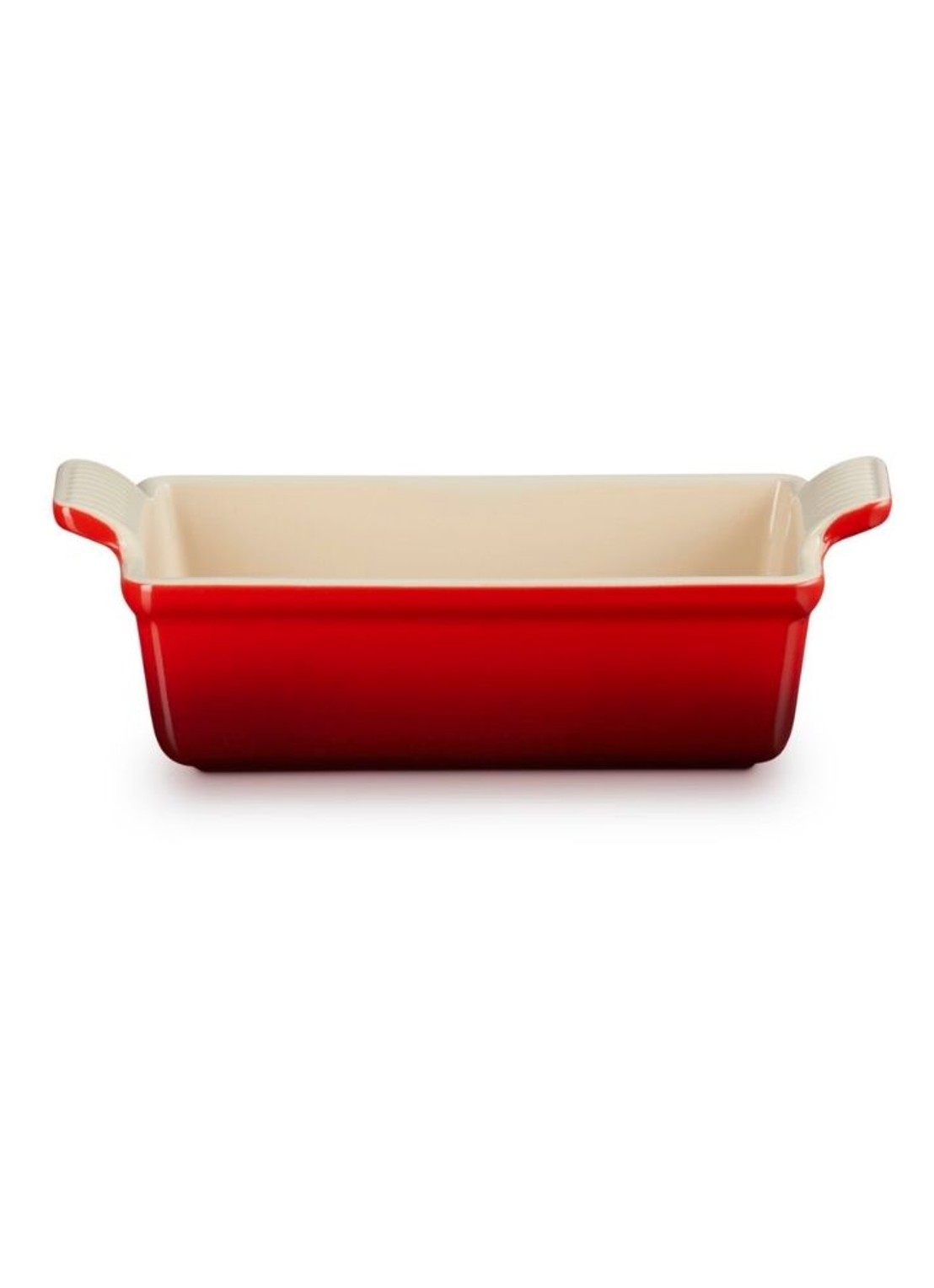 Le Creuset Heritage bakvorm 23 cm - voorkant steenrood