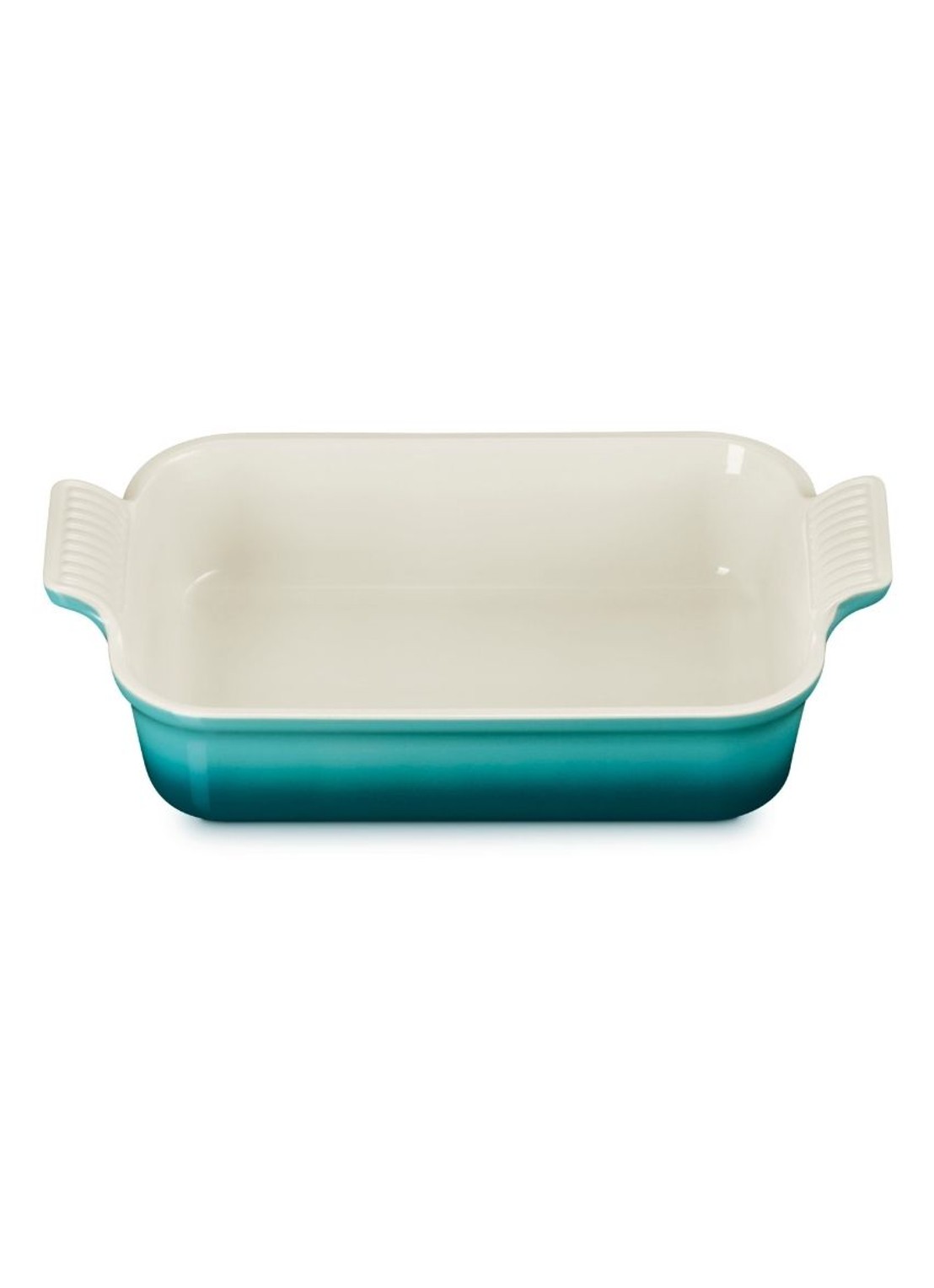 Le Creuset Heritage ovenschaal 19 cm - voorkant blauw