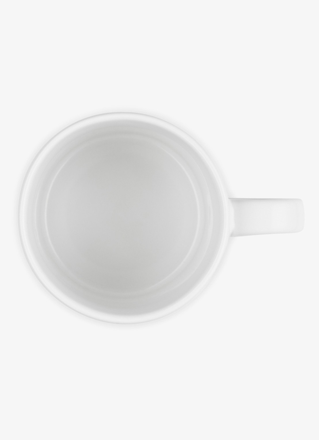 Le Creuset Holly mok 35 cl - detail 2 wit