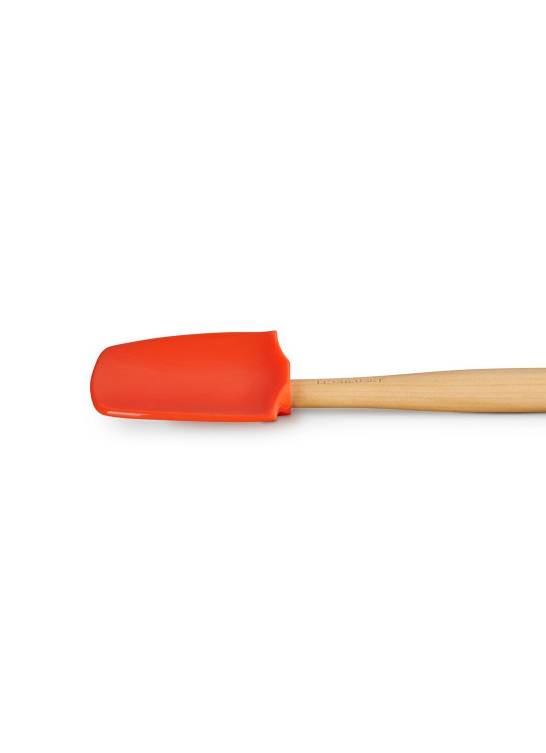 Le Creuset Jewel spatel  - detail oranjerood