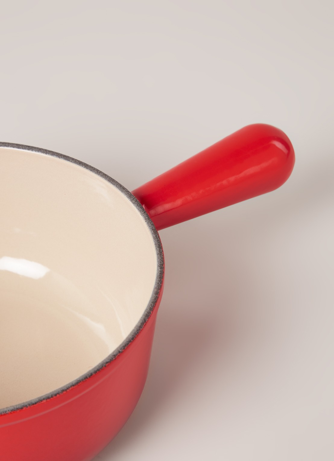 Le Creuset Kaasfonduepan Ø18 cm - detail 3 kersenrood / rood