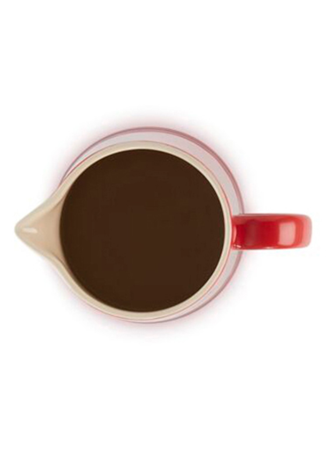 Le Creuset Karaf 1,5 liter - detail 4 donkerrood