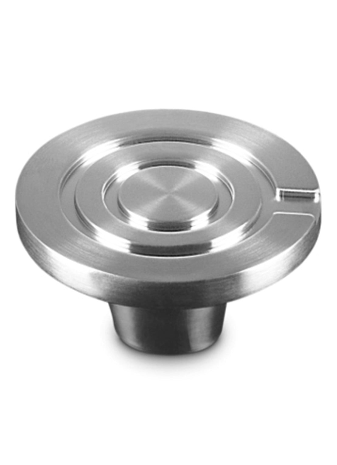 Le Creuset Knop crucible 45 mm - voorkant zilver