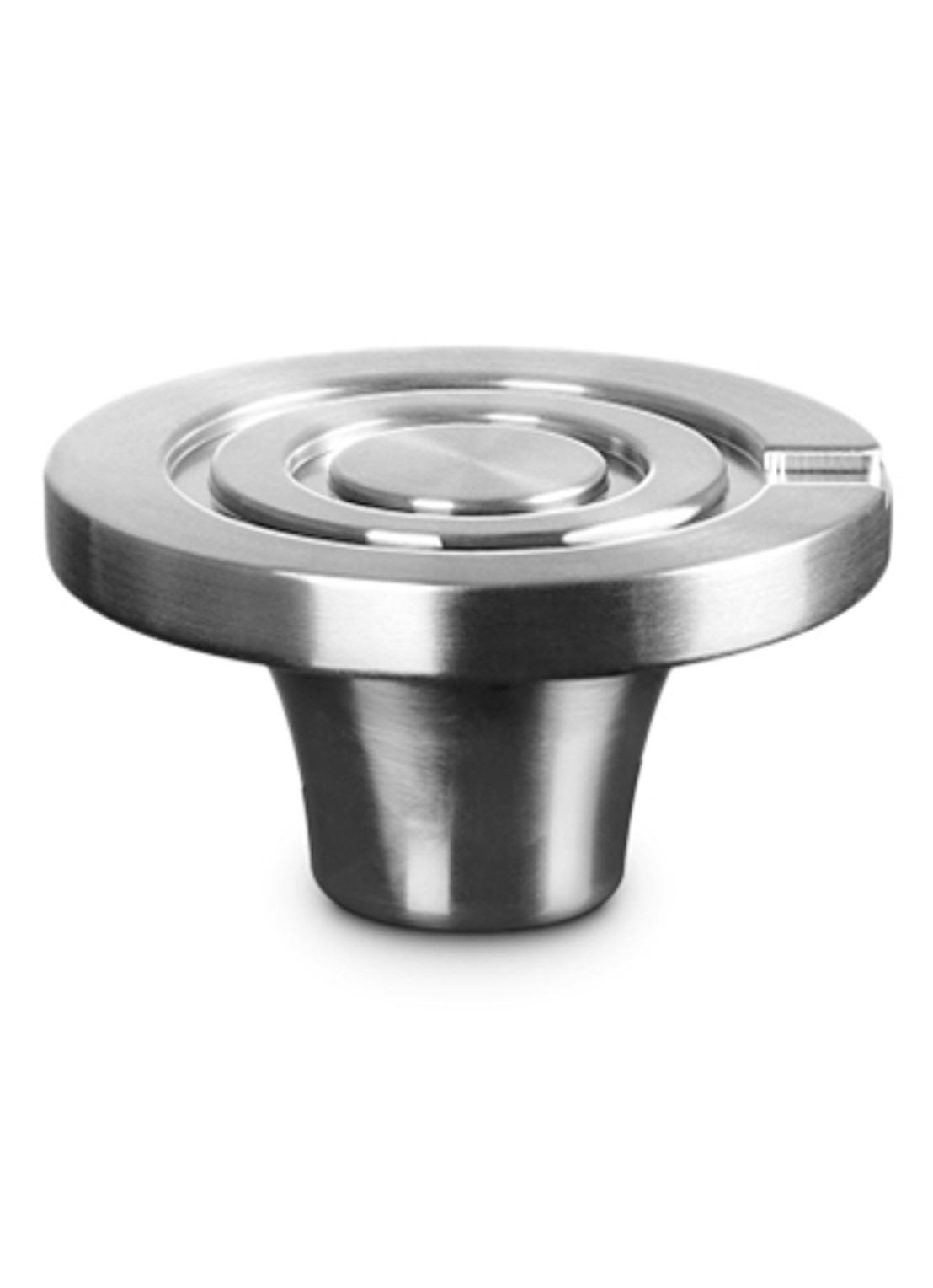 Le Creuset Knop crucible 45 mm - voorkant 2 zilver