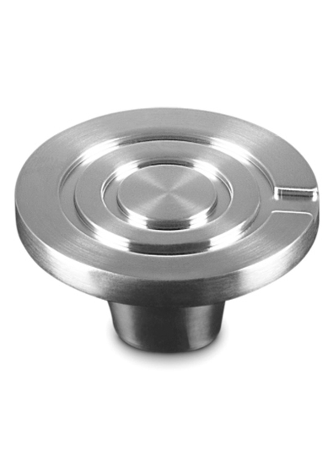 Le Creuset Knop crucible 55 mm - voorkant 4 zilver