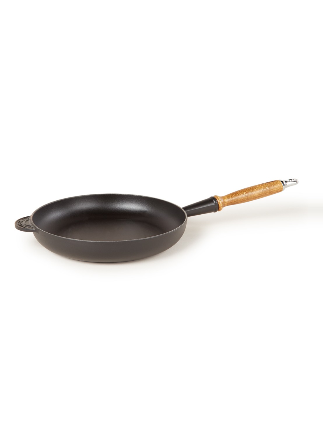 Le Creuset Koekenpan Ø26 cm - voorkant 2 mat zwart / zwart